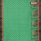 Semi matka saree teal green and red with allover kalamkari prints and zari woven border