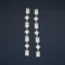 92.5 Silver Earring 180738