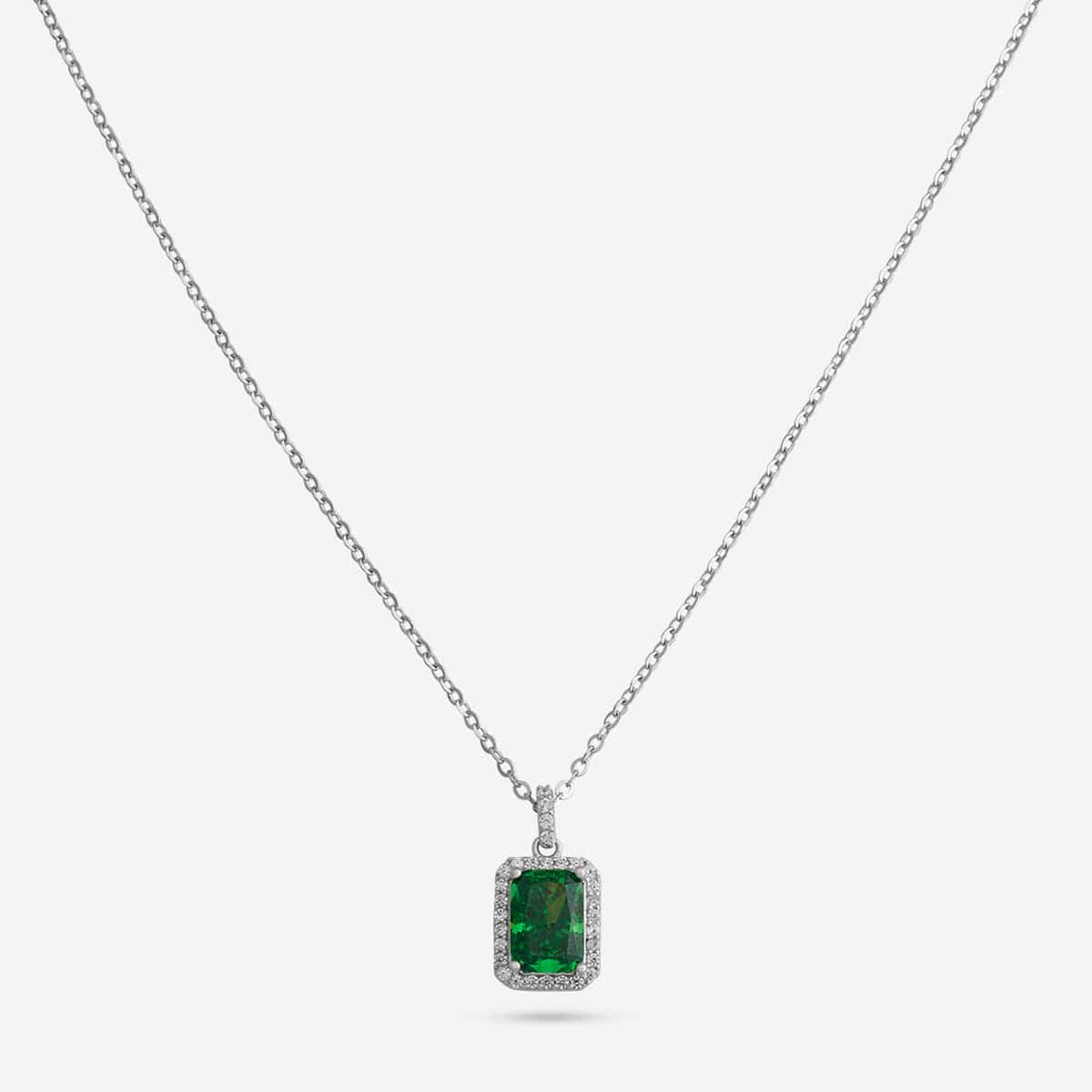 92.5 Silver Necklace 191506