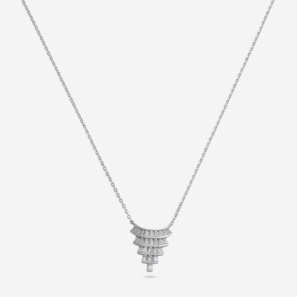 92.5 Silver Necklace 191439