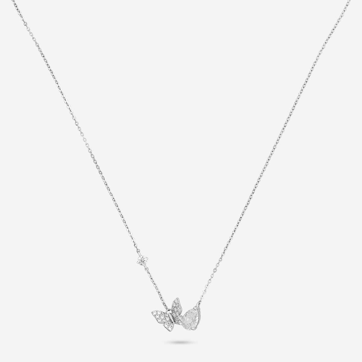 92.5 Silver Necklace 194222