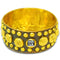 Brass KumKum Box, Sindoor Dani/Dabbi (Diameter 2 Inches)