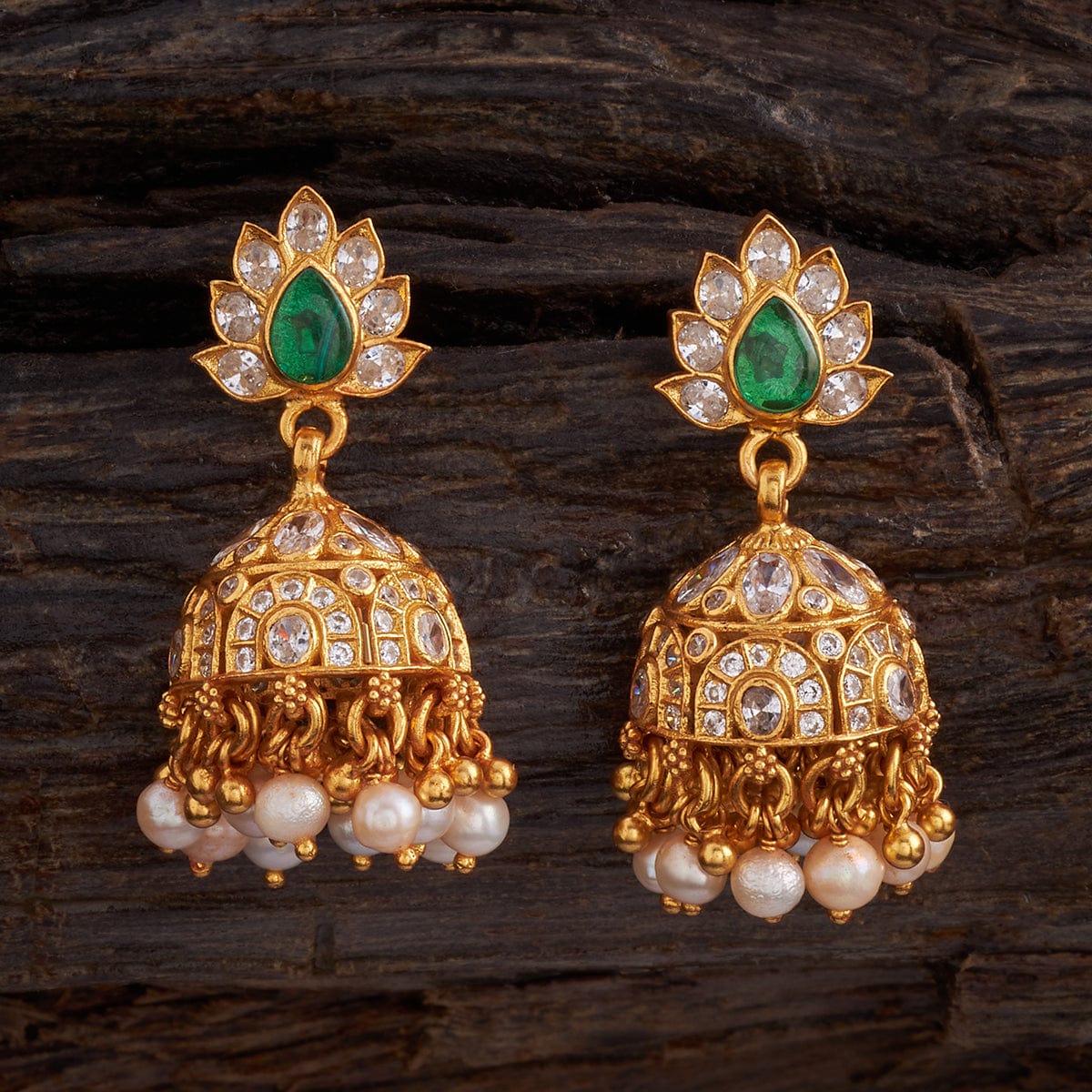 Silver Temple Earring 163710