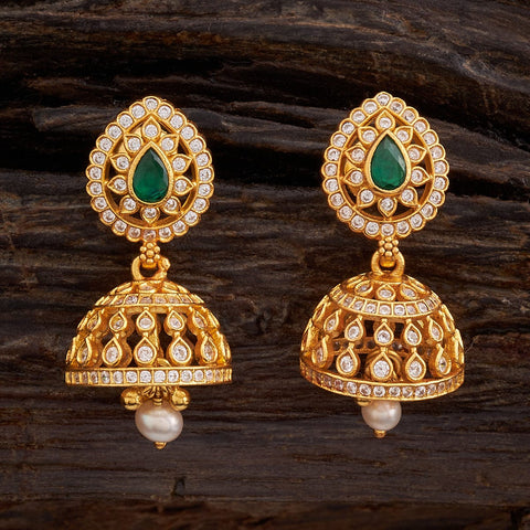 Silver Temple Earring 163768