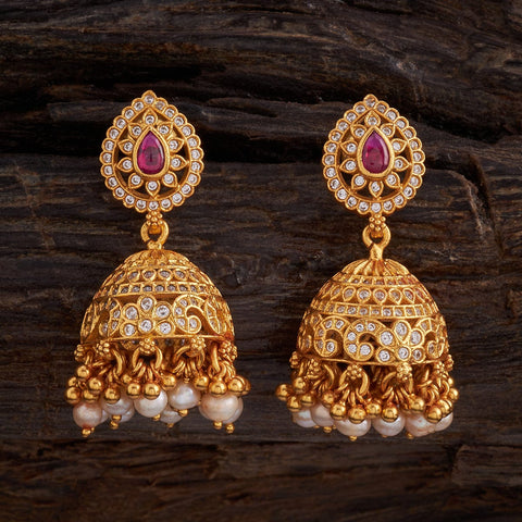 Silver Temple Earring 163707