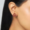 Silver Temple Earring 153779