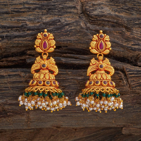 Silver Temple Earring 177411