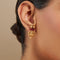 Silver Temple Earring 167559