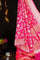 Banarasi Silk Rani Pink Saree