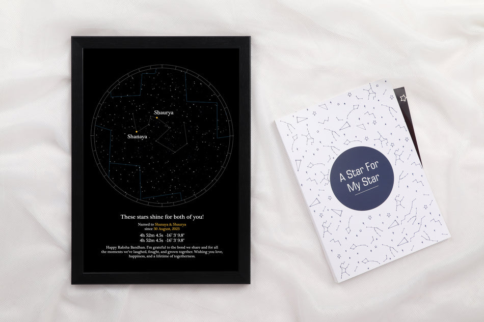 Stars for Sibling - A3 (29.72 x 41.91 cm)