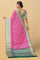 MAGENTA and DARK GREEN BROCADE JALL KATHAN SILK Saree with BANARASI FANCY
