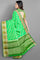 LIGHT GREEN and GREEN BUTTIS SILK Saree with FANCY