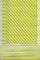 LIME GREEN and SILVER FLORAL JAAL CHIFFON Saree with BANARASI FANCY