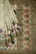 MULTI and OLIVE GREEN CHECKS & FLORALS TUSSAR SILK Saree with FANCY