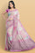 MULTI and LIGHT PINK DIGITAL PRINT KOTA Saree with FANCY