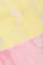 LIGHT YELLOW and LIGHT PINK FIGURE BUTTIES KOTA Saree with FANCY