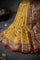 Fancy Tussar Embroidered Dark Mustard Saree