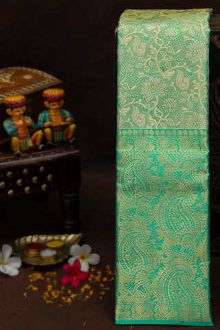 Kancheepuram Silk Light Green Saree