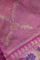 Uppada Silk Jaal Blush Pink Saree