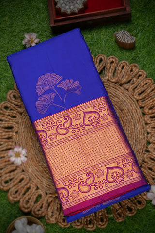 Coimbatore Silk Royal Blue Saree