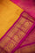 Gadwal Silk Yellow Saree