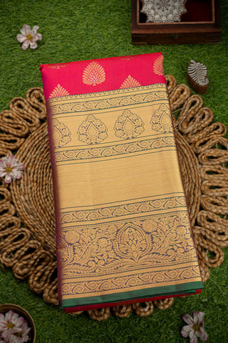 Coimbatore Silk Pink Saree