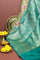 Bandhani Silk Mehendi Green Saree