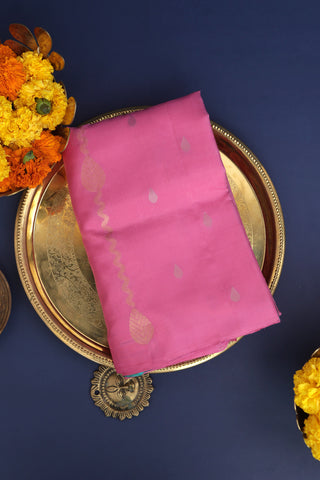 Coimbatore Silk Baby Pink Saree