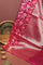 Designer Organza Pink Saree