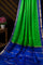 Mysore Crepe Buttis Parrot Green Saree