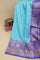 Banarasi Silk Light Blue Saree