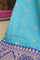 Banarasi Silk Light Blue Saree