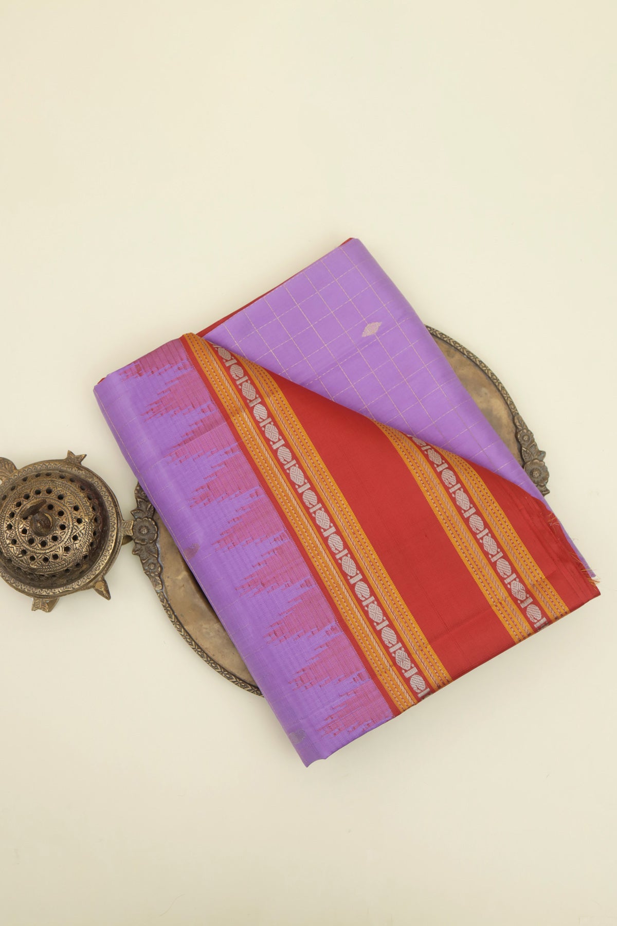 Kuppadam Sico Lavender Saree