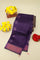 Matka Silk Purple Saree